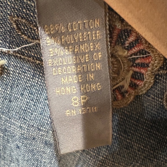 Katie HIll Petite Denim Jacket size 8P - Picture 3 of 5